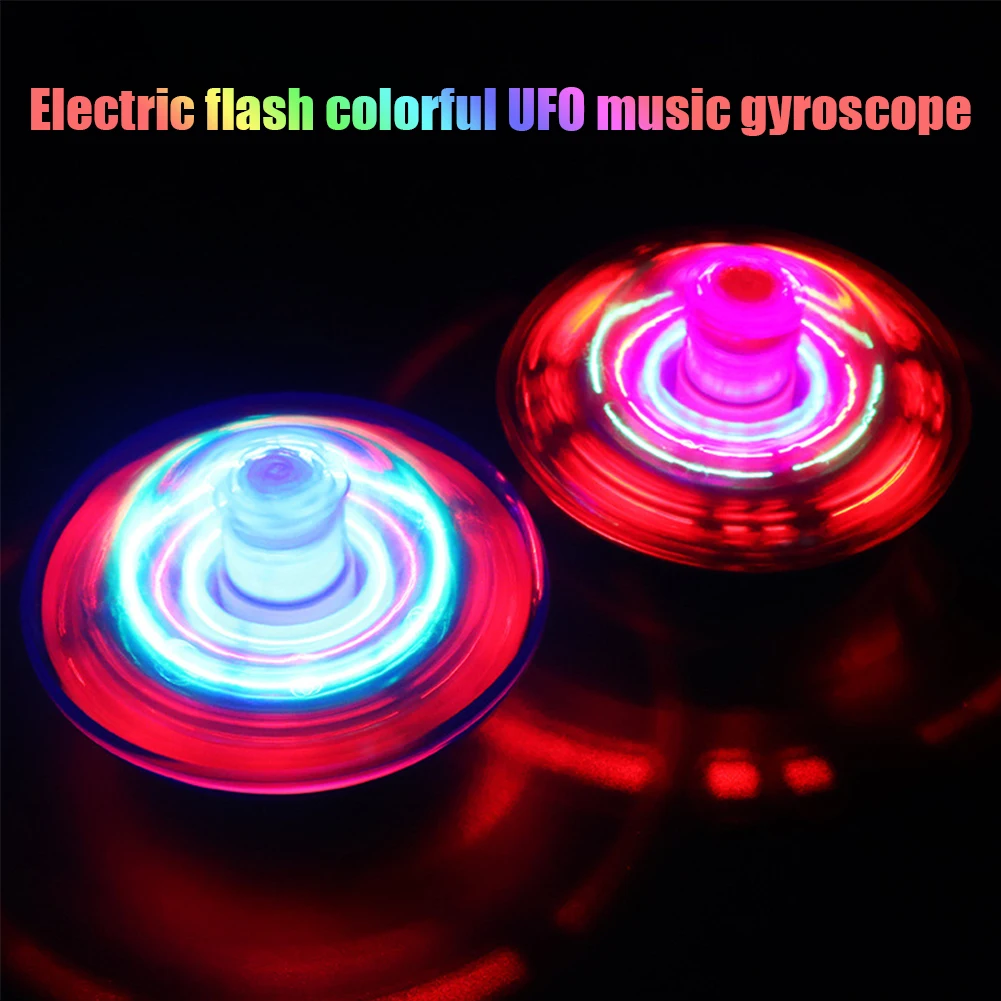 

Gyroscope Kids Music Electric Children Spinning Toy Fun