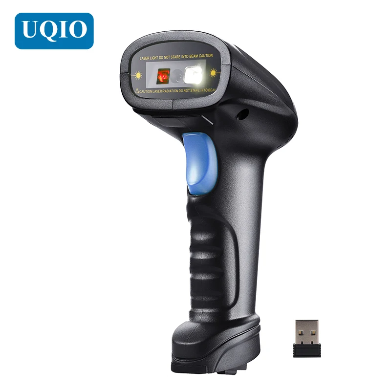 Фото 2,4G беспроводной 2D/QR/1D беспроводной сканер штрихкода plug and play, сканер QR-кода для сигарет, спирта PDF417 №1