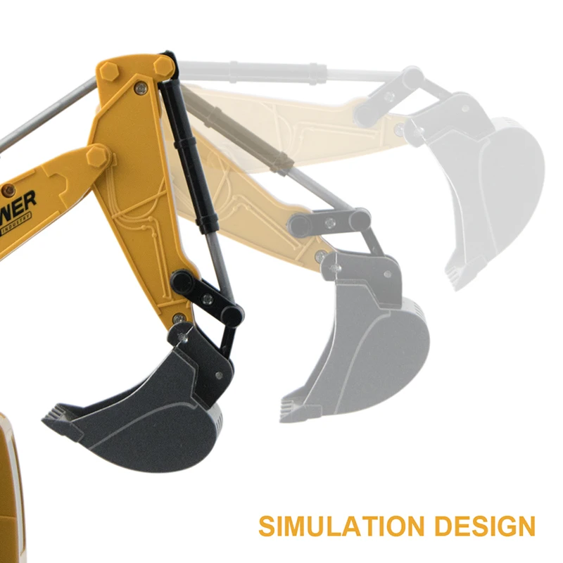 sinovan rc автомобиль 124 экскаватор иг