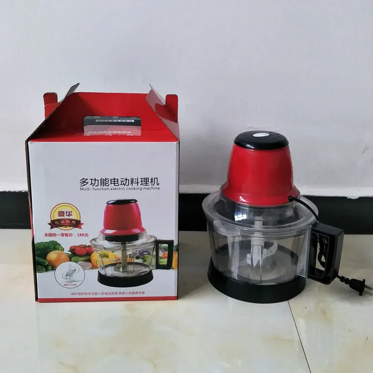 3L Meat Grinder Spice Garlic Vegetable Chopper Electric Automatic Mincing Machine High-quality Household Food Processor | Бытовая