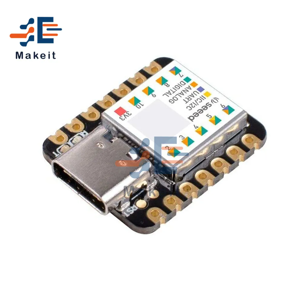 XIAO SAMD21 48 МГц Cortex M0 32 бит Микроконтроллер USB Type c SPI интерфейс микроконтроллер