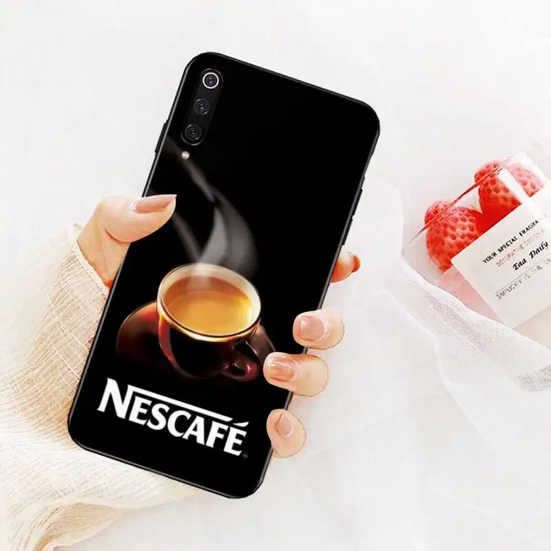 CUTEWANAN Nestle кофейный черный мягкий чехол для телефона Xiaomi Mi9 9SE 8SE Pocophone F1 Mi8 Lite |