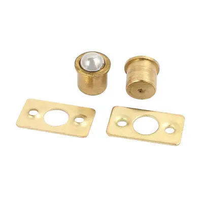 Шкаф для дверей 9 5 мм Диаметр медный шар ловушка защелка Catcher 10 комплектов |