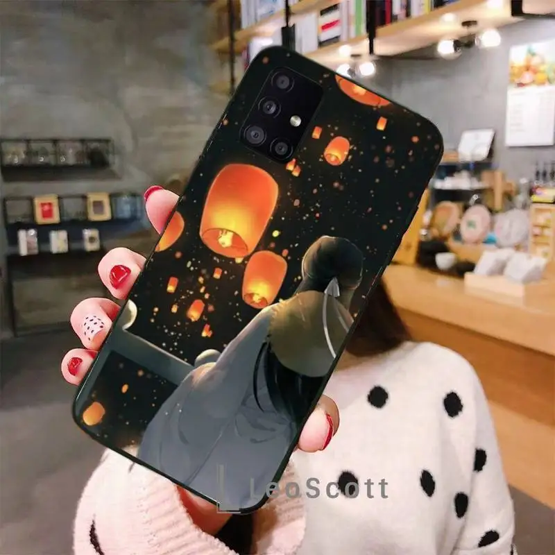 

Chinese style Tian Guan Ci Fu Phone Case For Samsung A40 A31 A50 A51 A71 A20E A20S S8 S9 S10 S20 Plus note 20 ultra