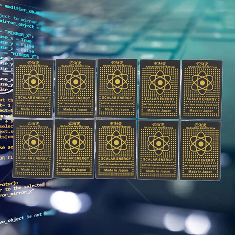 10 шт. Эми скалярной энергии телефон Стикеры анти-радиационный чип щит для