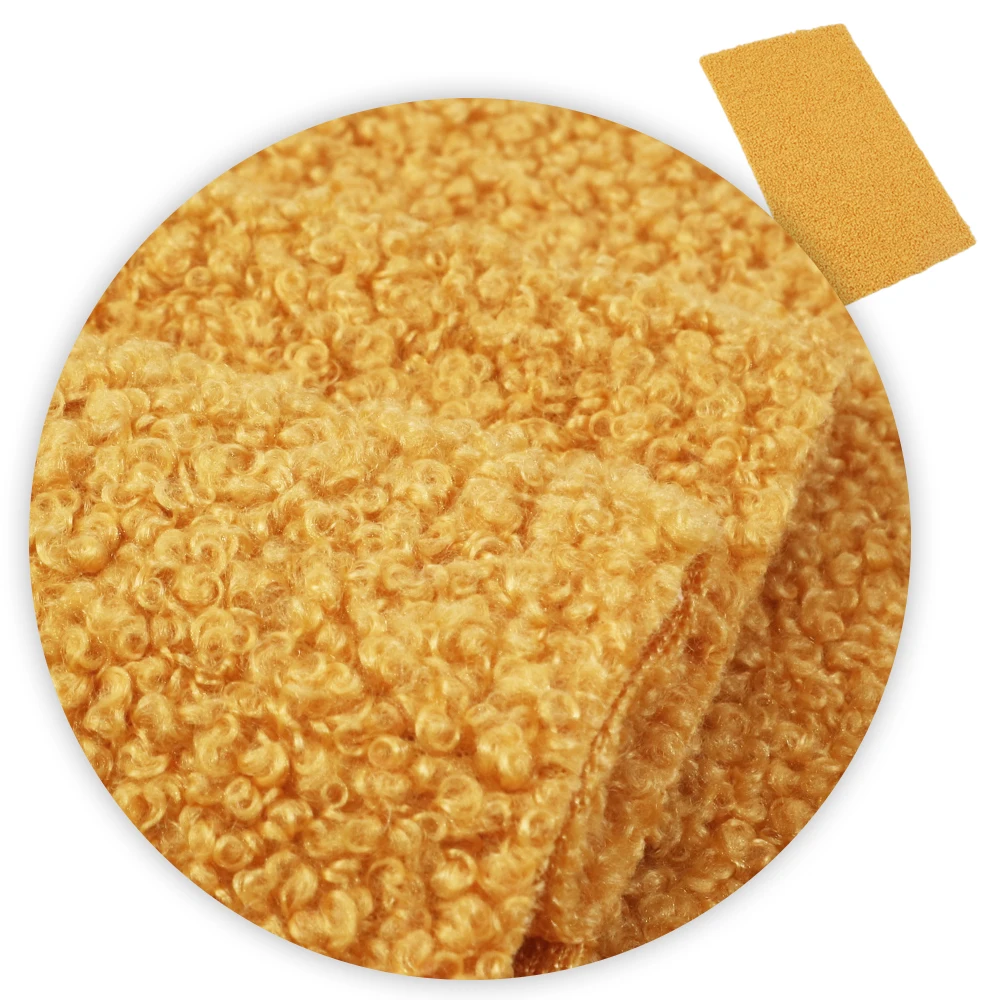 Роскошная круглая мягкая овечья шерстяная ткань 20*33 см материал флисовая