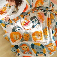 cartoon summer bedspread double single childrens quilt plaid for beds blankets bedspreads soft warm blanket for bed sofa cover