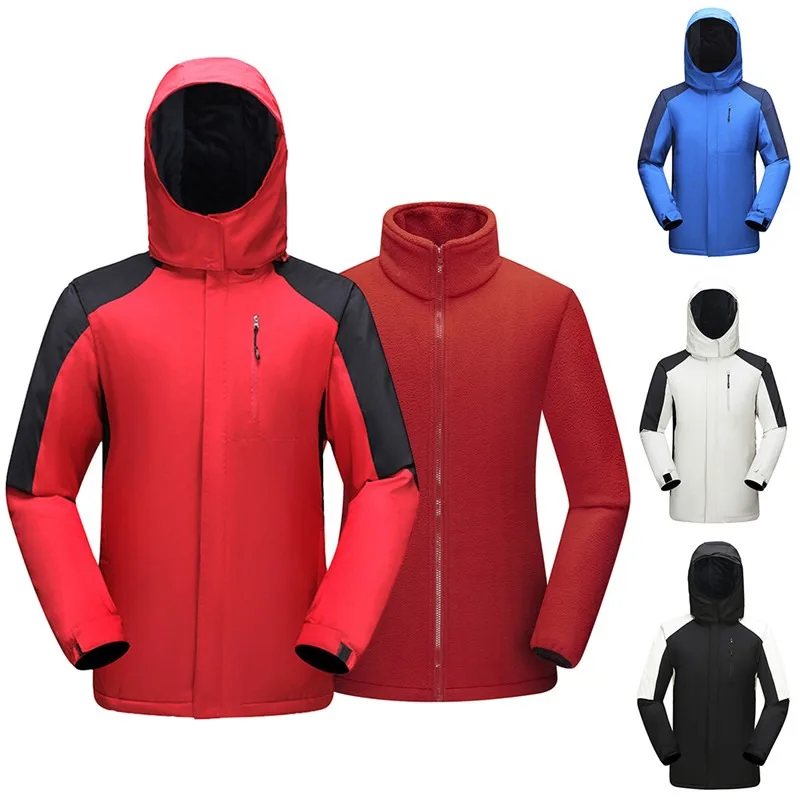 

Winter Parka Men Windbreaker Plus Velvet Thick Warm Windproof Fur Coats Men Winter Jackets Male Military Hooded Jackets Outwear