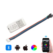 SP110E Bluetooth Pixel контроллер для SM16703 TM1804 UCS1903 WS2811 WS2812B SK6812 WS2801 WS2813 RGB RGBW