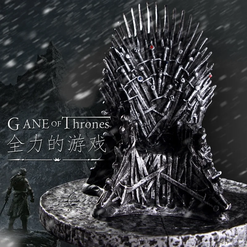 

The New A Song of Ice and Fire Game of Thrones Jon Snow Night's King Iron Throne Model Figure Figure Action Figures Christmas