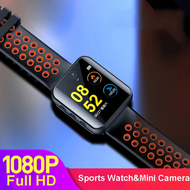 Мини камера HD 1080P Часы Диктофон Bluetooth MP3 плеер видеонаблюдение звукозаписывающее