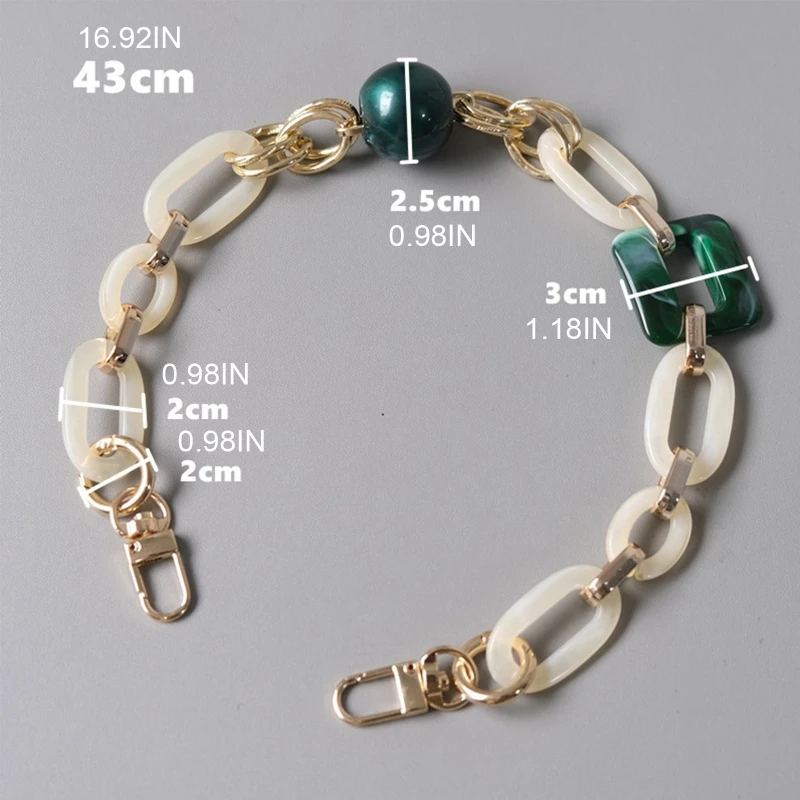 

Acrylic Strap Replacement for Handmade Beach Bag Bucket Handbag Handles Top Handle Bags Purse Handle