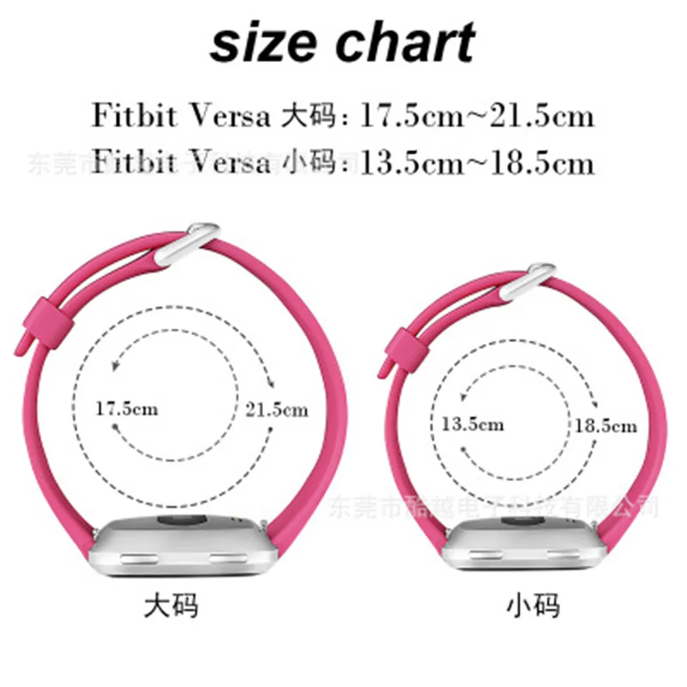 Силиконовый ремешок для Fitbit Versa Versa2/Lite спортивный браслет официальный сменный