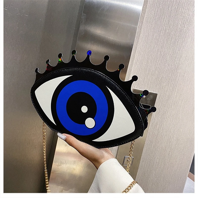 

Модные маленькие женские кошельки и сумочки из искусственной кожи в форме глаза