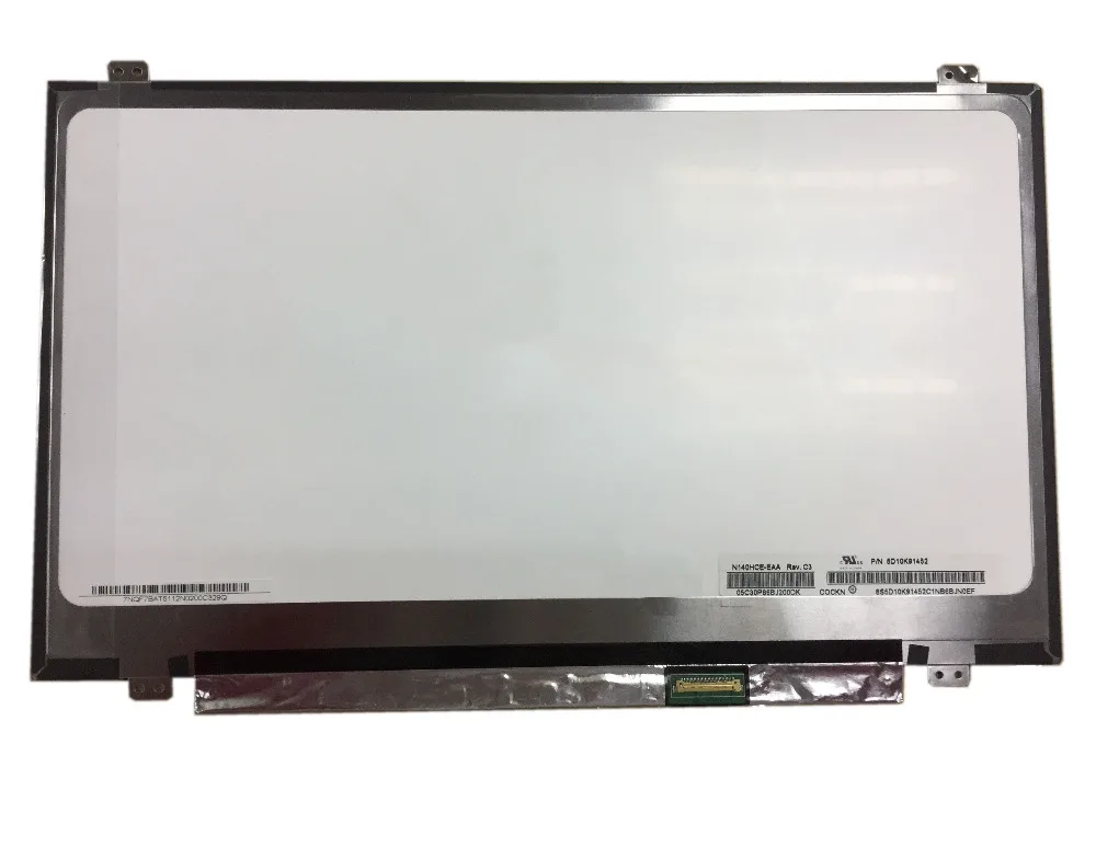 

IPS Matrix for Laptop 14.0" N140HCE-EAA Rev.C3 P/N 5D10K91452 LCD Display N140HCE EAA 30Pin Matte FHD 1920X1080 Replacement