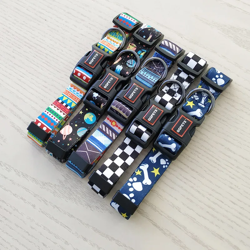 Ошейник для домашних животных поводок собак и кошек поводка щенков регулируемый