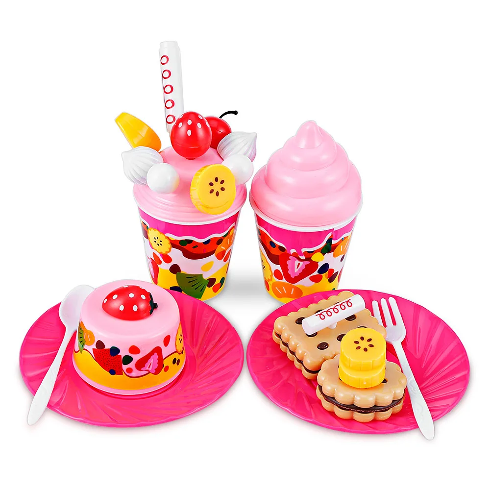 DIY ролевые игры фрукты разрезание торта ко дню рождения кухонная игрушечная еда