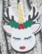 Сливовый 15 шт./лот kawaii плоское украшение из смолы Единорог головка полимерные кабошоны принадлежности - Цвет: Сливовый