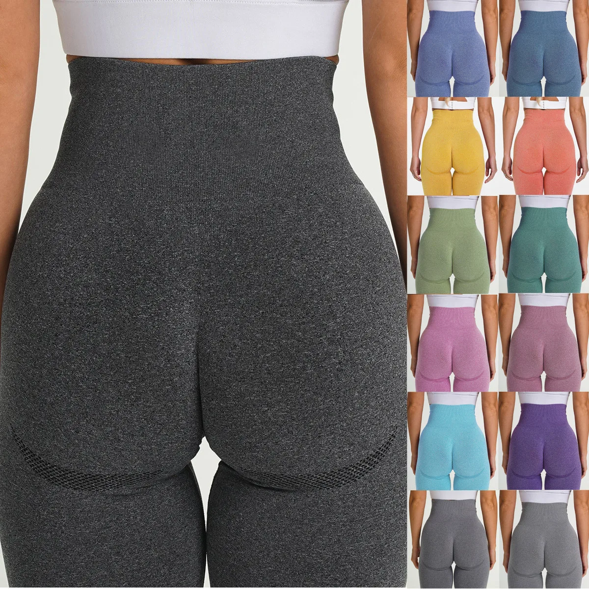 

Women's Fitness Pants Tight-fitting Stretch Hip-Up Yoga Pants