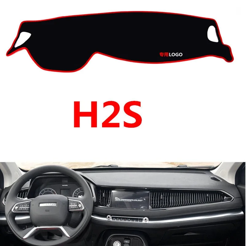 

Anti-UV Dashboard Cover Dashmat Mat Pad Car Styling Sun Visor Shade Carpet For Great Wall Haval H2S 2017 2018