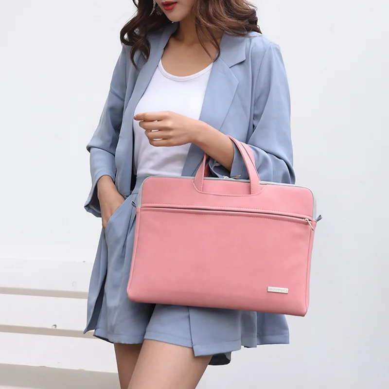 Большой портфель Офисные Сумки для женщин женский женская сумка ноутбука 13 3 14 15 6