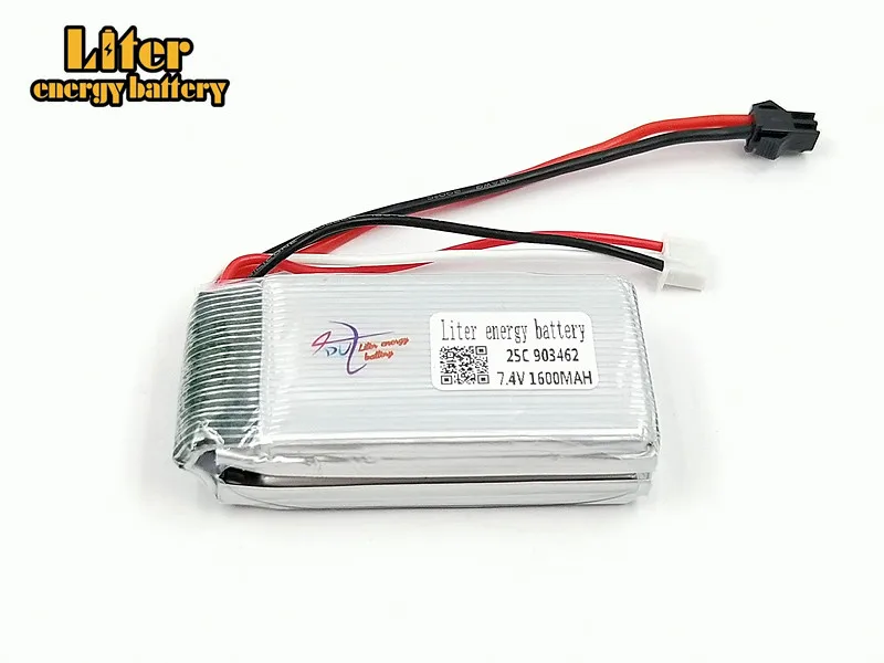 3 7 V 1600mAH YX693 YX709 вертолет с дистанционным управлением цилиндрическая литиевая