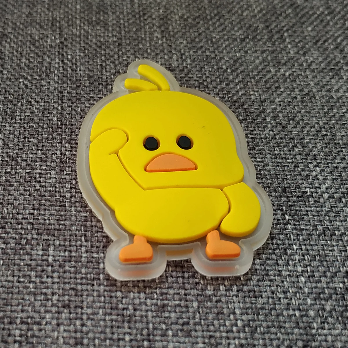 Милые Мультяшные резиновые этикетки на заказ 3D стерео силиконовые логотипы для