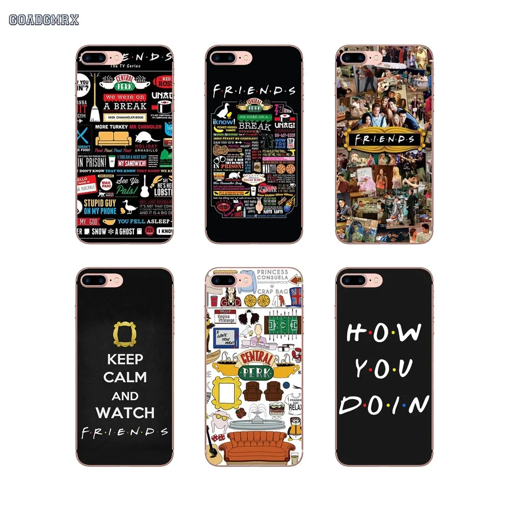 Чехол из ТПУ для htc One M7 M8 M9 M10 Desire 530 816 820 A9 U11 sony Xperia Z Z1 2 3 5 Mini M4 Friends tv|Чехлы-накладки| |