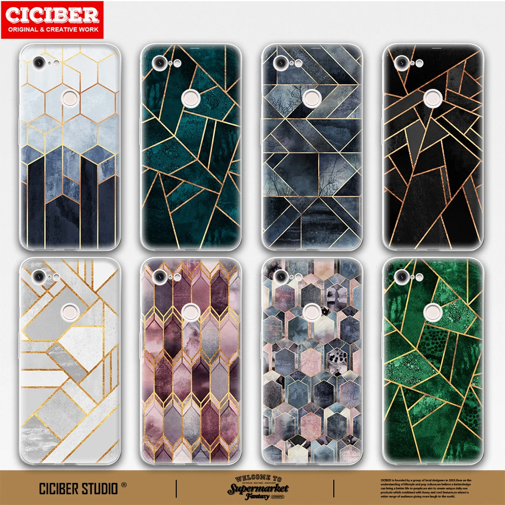 Роскошный Мраморный чехол для телефона Google Pixel 3 2 3a 4 XL мягкие чехлы из ТПУ задняя