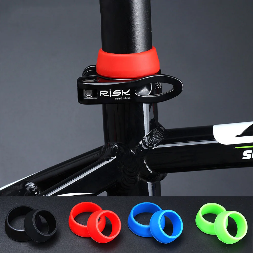 

Bicycle Seat Post Rubber Ring Dust Cover Cycling Silicone Waterproof Mountain Bike Seatpost Protective