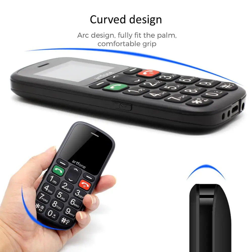 big button mobile phone for elderlyartfone cs181 upgraded gsm mobile phone with sos button talking number and torch free global shipping