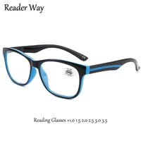 fashion men women reading glasses 1 0 1 5 2 0 2 5 3 0 3 5 spring hinge reader eyewear high quality presbyopic eyeglasses unisex
