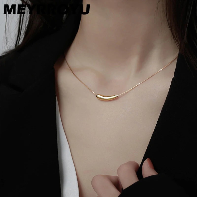 бижутерия для женщин цепь на шею Женское ожерелье с подвеской MEYRROYU из