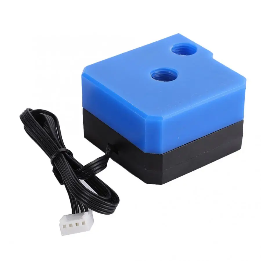 Циркуляционный насос с водяным охлаждением компьютерное охлаждение синее