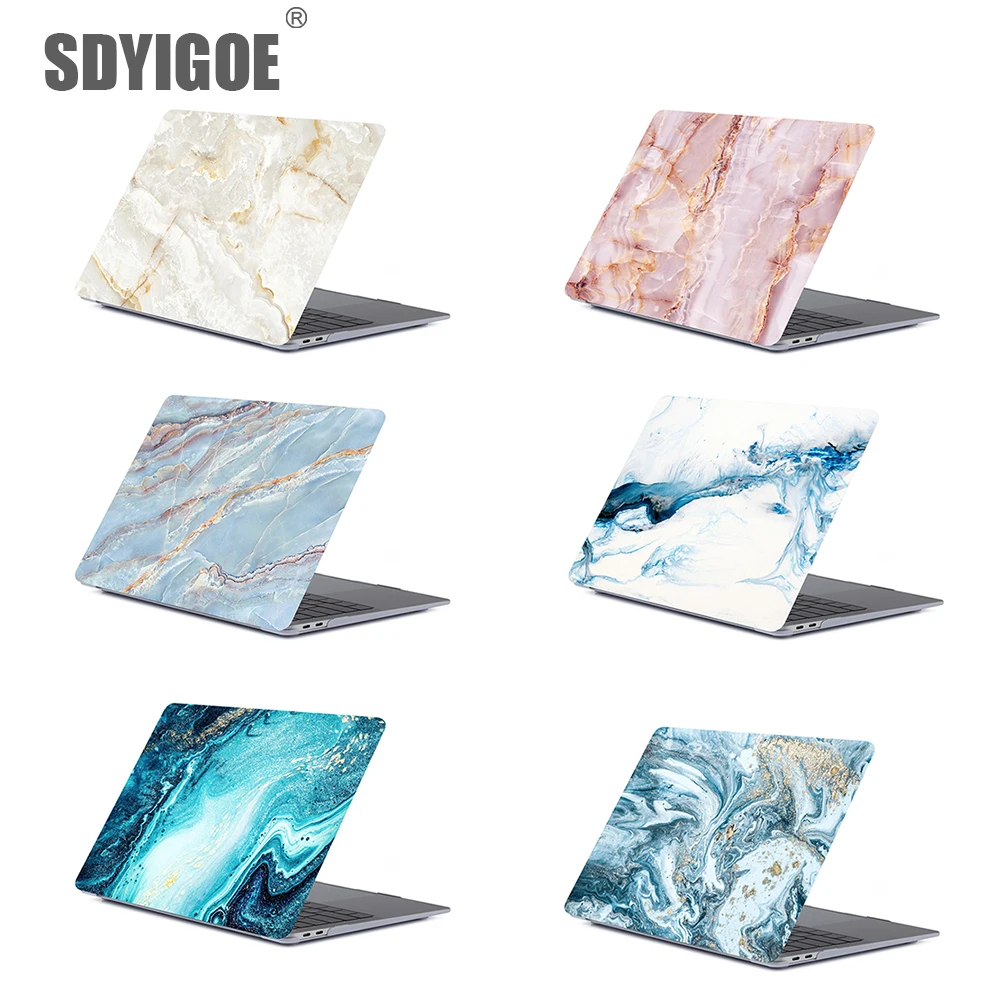 Мраморный чехол для ноутбука APPle MacBook Pro13 A2289 A2159 A1989 Air13 A2237 A1932 11 12 13 15 16 дюймов