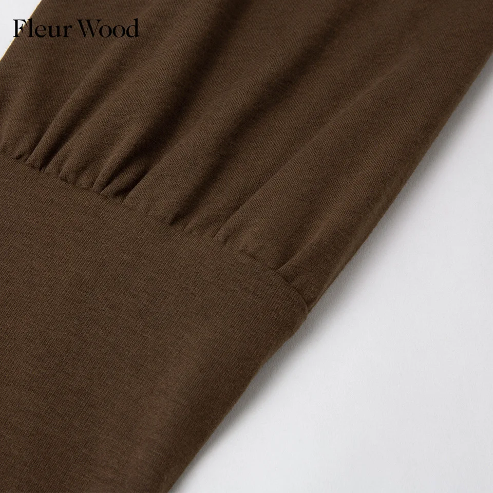 

Fleur Wood Sexy Bodycon Dress Cross Wrap Halter Backless With Sleeves Party Dresses For Women 2021 Clubwear Vestido Mini Dresses