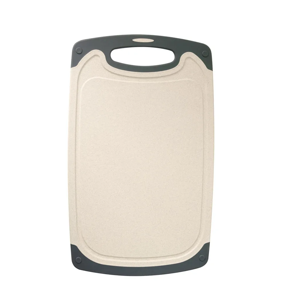 

Wheat Straw Cutting Board Fruit Vegetable Meat Multifunctional Chopping Plank Non-Slip Antibacterial Household Kitchen Worker