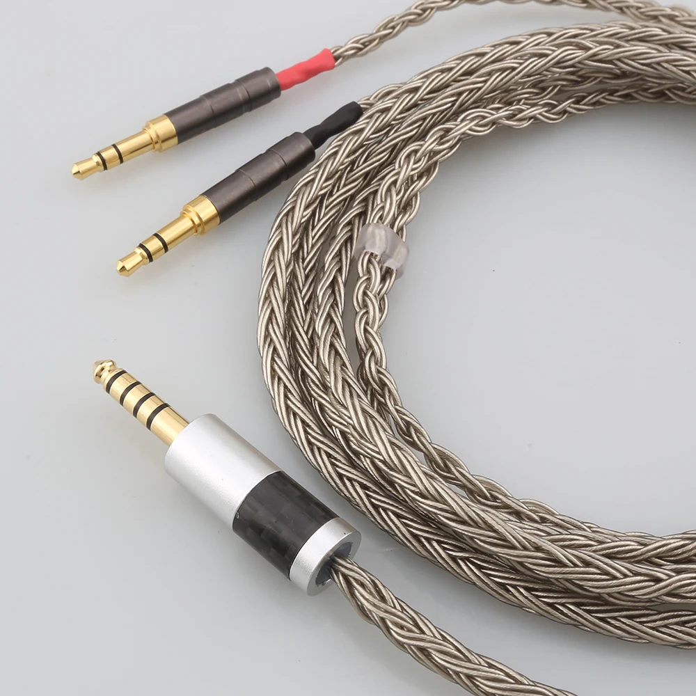 4 pin Xlr 4.4 2.5mm16 Cores Headphone Earphone Cable For 3.5 Hifiman Ananda sundara HE1000se HE6se he400 Z7M2 | Электроника