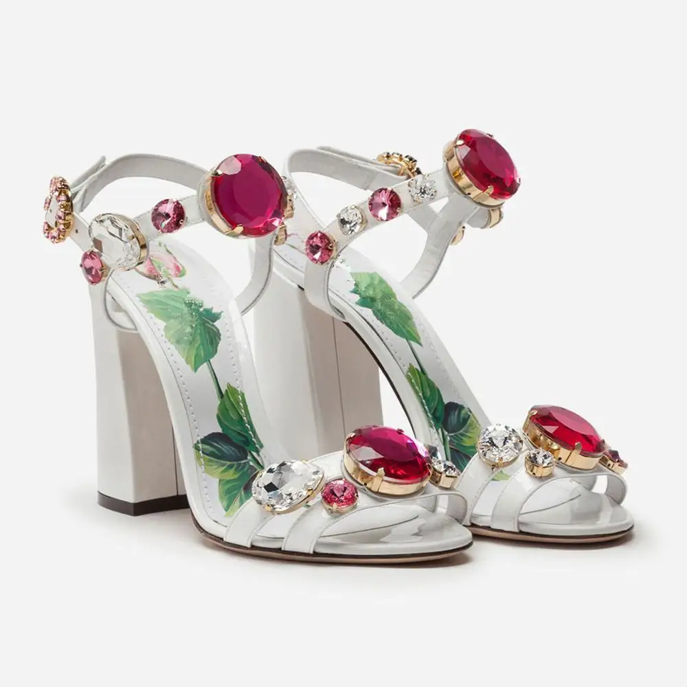 2020 летняя модная женская обувь Босоножки на высоком каблуке Туфли высокого