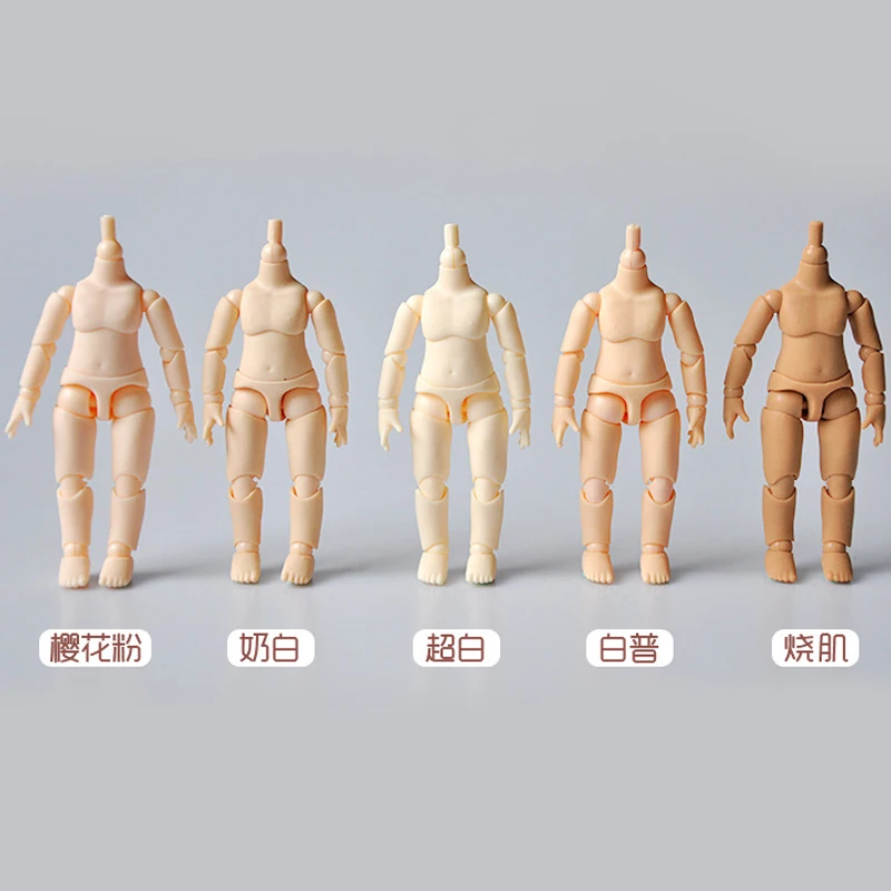 Obitsu 11 см кукла игрушки YMY Body подходит для Nendoroid грузила голова Ob11 BJD Кукла тело