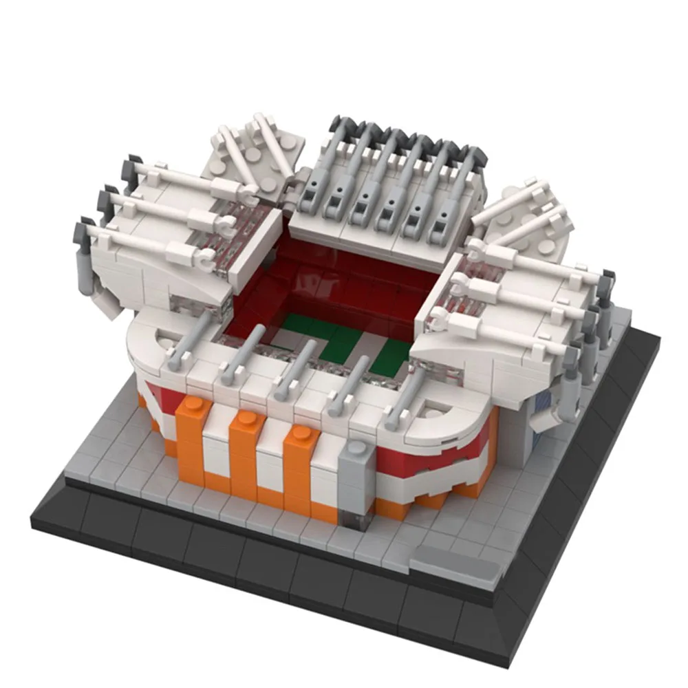 

Manchester-United Stadium Mini model MOC Series MOC-35413 Architecture Building Blocks Bricks Toys For Children Kids