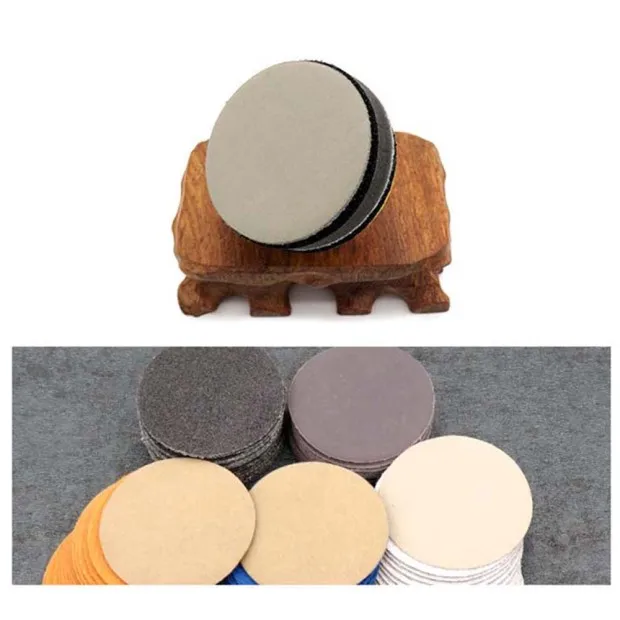 

100pcs Polishing Sandpaper Sanding Disc Pad Electric Drill Bits 60-1000 Grits