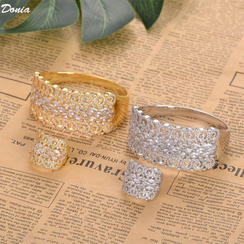 Ювелирные изделия Donia в европейском и американском стиле Роскошные золотые