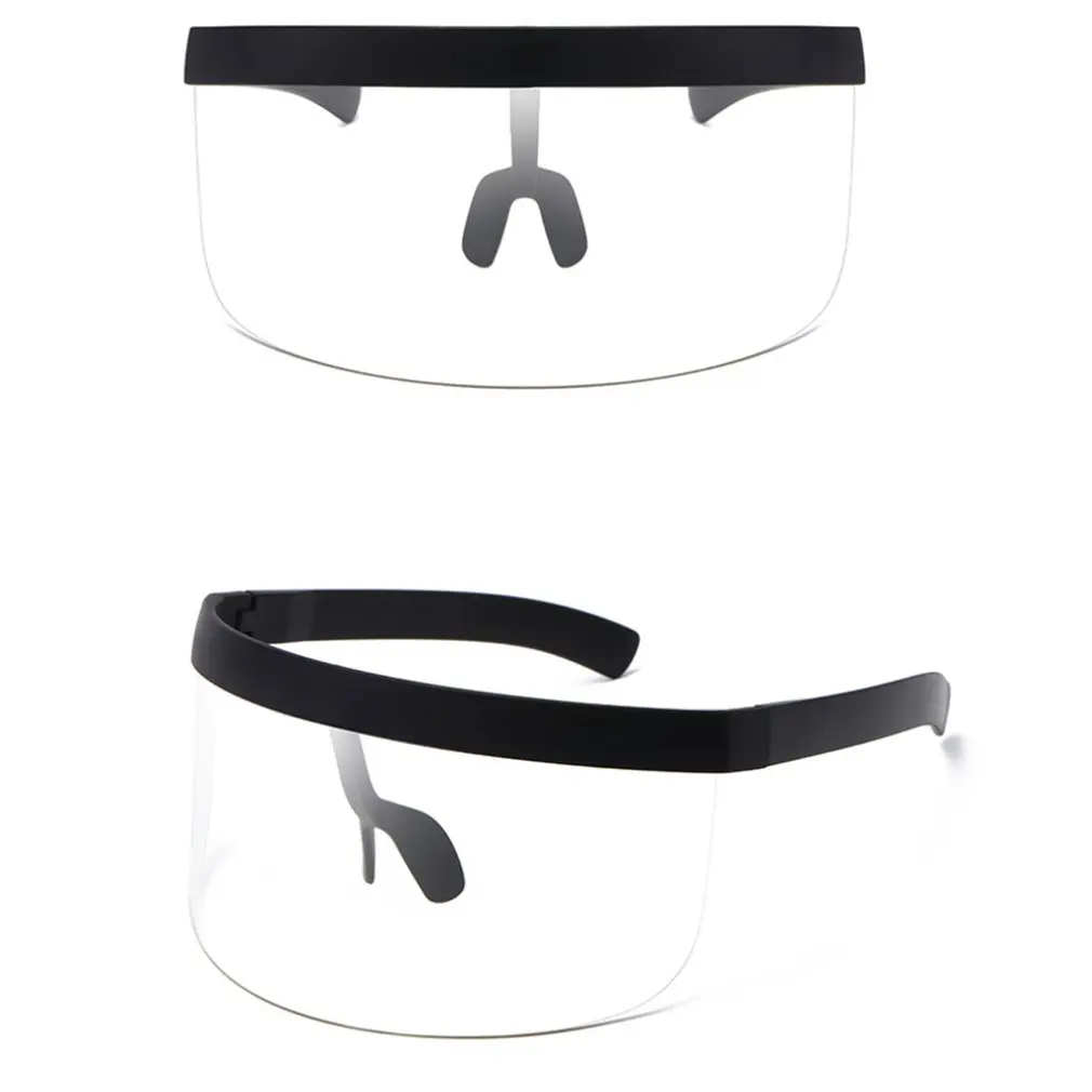 

One-piece Hat, Large Lens, Anti-peeping, Anti-foaming, Anti-ultraviolet Protective Sunglasses