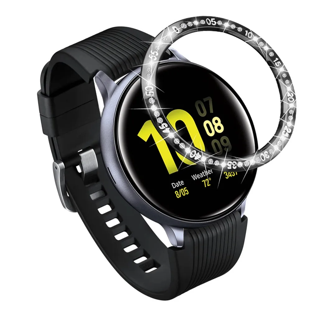 Умные аксессуары Ouhaobin для Samsung Active с кольцом часов дрелью клейкая крышка Безель