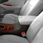 Автомобильные аксессуары Крышка центральной консоли подлокотник коробка кожаная крышка наклейка отделка для Lexus ES350 2007 2008 2009 серый цвет
