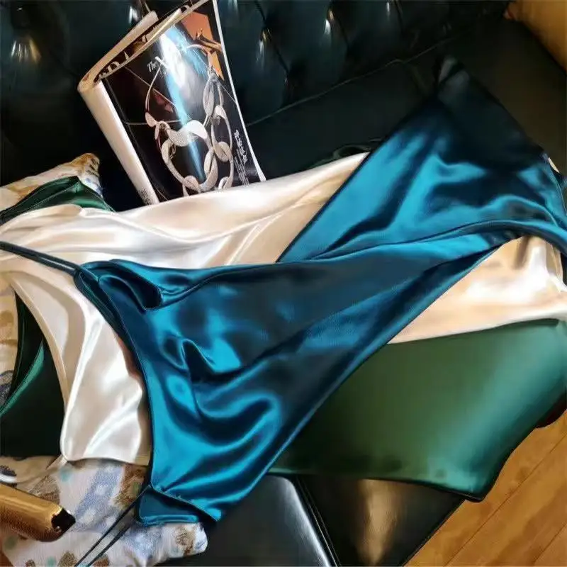 Платье женское атласное средней длины вечерние модный вечерний сарафан на