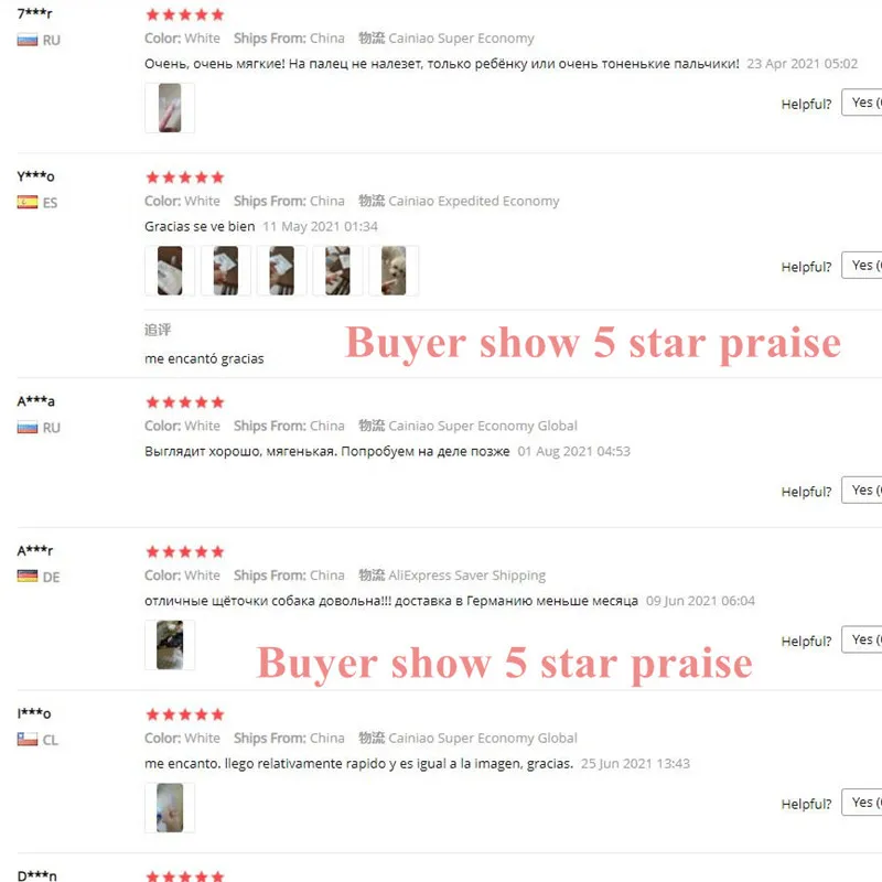 Pet Finger Super Soft Toothbrush French BulldogDog Brush Bad Breath Tartar Teeth Tool Cat Cleaning Dog Supplies Products |