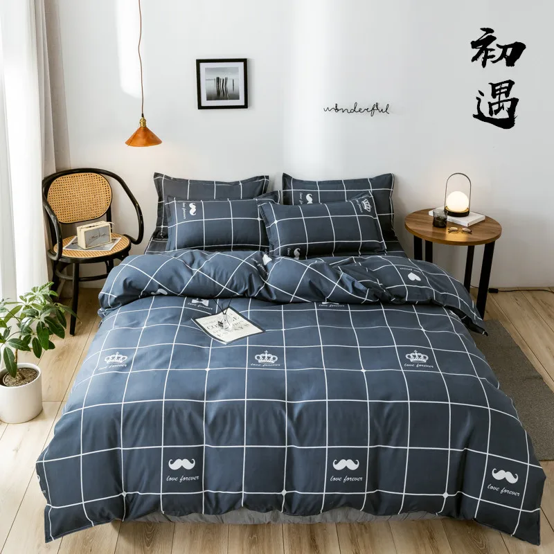 3/4 шт. набор простыней и пододеяльников | Дом сад