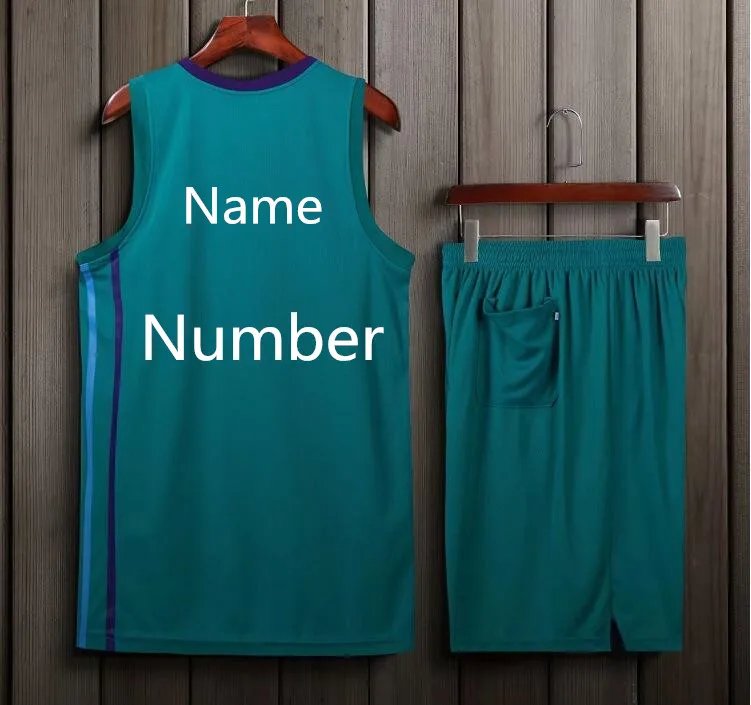 Новый сезон Новая баскетбольная форма взрослый размер один задний карман